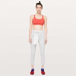 Lululemon Leggings Train Times 7/8 Pant 25" Wee Are From Space Ice Grey Size 4